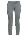 Dondup Woman Pants Grey Size 26 Cotton, Elastane In Gray