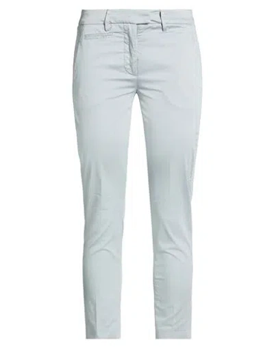 Dondup Woman Pants Grey Size 27 Cotton, Elastane In Gray