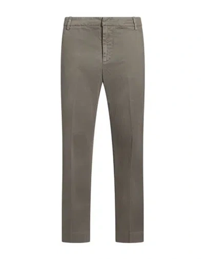 Dondup Woman Pants Grey Size 29 Cotton, Elastane In Gray
