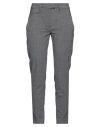 Dondup Woman Pants Grey Size 29 Polyester, Virgin Wool, Elastane