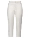 Dondup Cropped Pants In White