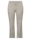 Dondup Woman Pants Khaki Size 31 Lyocell, Cotton, Elastane In Beige