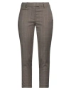 Dondup Woman Pants Khaki Size 28 Polyester, Viscose, Elastane In Beige