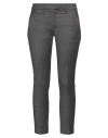 Dondup Woman Pants Lead Size 26 Virgin Wool, Elastane In Grey