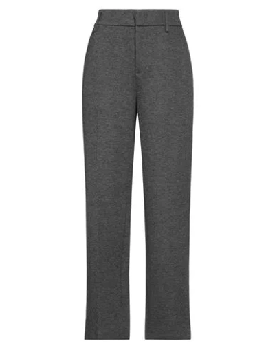 Dondup Woman Pants Lead Size 27 Viscose, Polyamide, Elastane In Grey