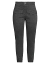Dondup Woman Pants Lead Size 30 Viscose, Polyamide, Elastane In Grey