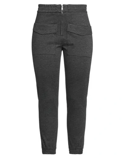 Dondup Woman Pants Lead Size 30 Viscose, Polyamide, Elastane In Grey