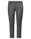 Dondup Woman Pants Lead Size 31 Virgin Wool, Elastane In Grey