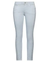 Dondup Woman Pants Light Blue Size 27 Cotton, Elastane, Polyester
