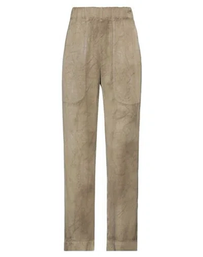 Dondup Woman Pants Light Brown Size 8 Viscose In Beige