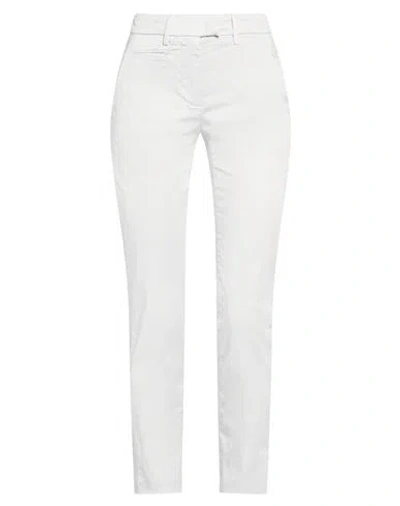 Dondup Woman Pants Light Grey Size 25 Cotton, Elastane