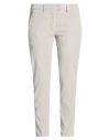 Dondup Woman Pants Light Grey Size 27 Cotton, Lyocell, Elastane In Gray