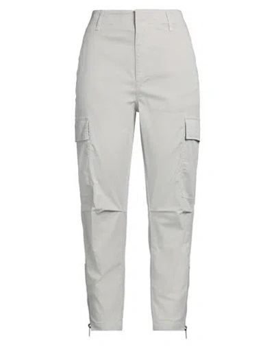 Dondup Woman Pants Light Grey Size 29 Cotton, Elastane