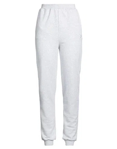 Dondup Woman Pants Light Grey Size M Cotton, Elastane