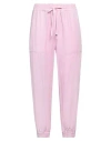 Dondup Woman Pants Mauve Size 28 Lyocell, Linen In Purple