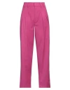 Dondup Woman Pants Magenta Size 6 Virgin Wool, Elastane