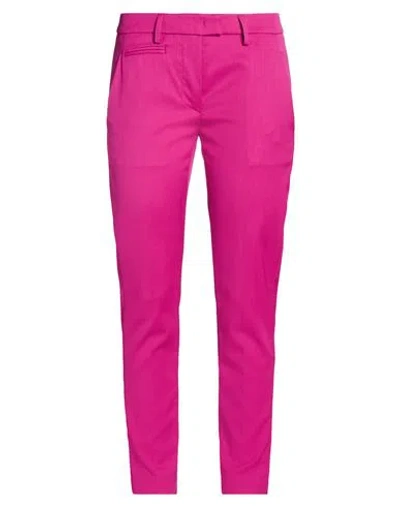 Dondup Woman Pants Mauve Size 27 Virgin Wool, Elastane In Pink