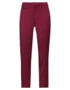 Dondup Woman Pants Mauve Size 29 Polyester, Viscose, Elastane In Purple