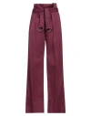 Dondup Woman Pants Mauve Size 6 Cotton, Elastane In Purple