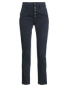 Dondup Woman Pants Midnight Blue Size 25 Modal, Cotton, Elastane In Black