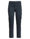 Dondup Woman Pants Midnight Blue Size 26 Cotton, Elastane