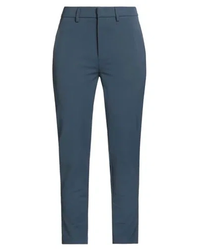 Dondup Woman Pants Midnight Blue Size 27 Polyamide, Cotton, Elastane