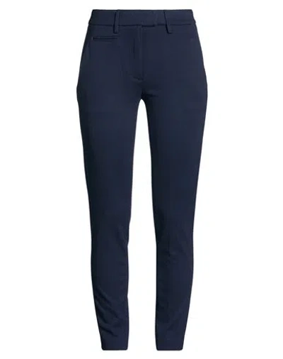 Dondup Woman Pants Midnight Blue Size 27 Viscose, Polyamide, Elastane In Multi