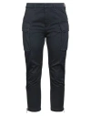 Dondup Woman Pants Midnight Blue Size 28 Cotton In Blue