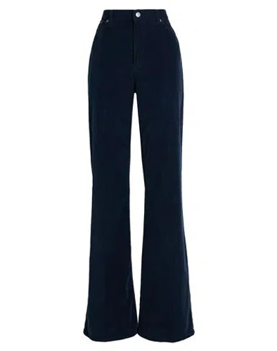 Dondup Woman Pants Midnight Blue Size 30 Cotton, Lyocell, Elastane In Blue
