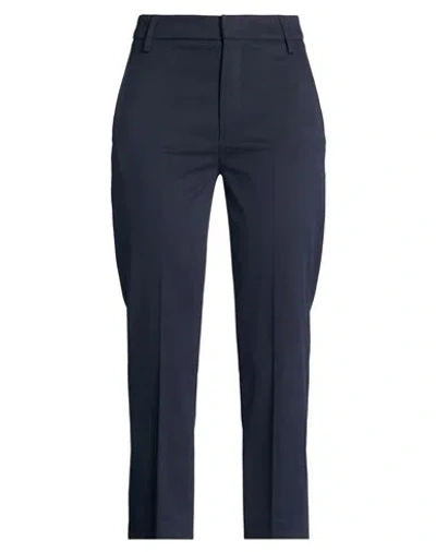 Dondup Woman Pants Midnight Blue Size 30 Modal, Cotton, Elastane