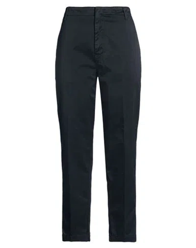 Dondup Woman Pants Midnight Blue Size 31 Cotton