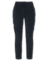 Dondup Woman Pants Navy Size 6 Cotton, Elastane In Blue