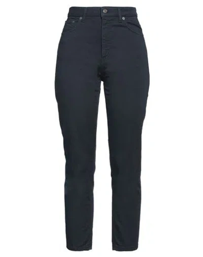 Dondup Woman Pants Midnight Blue Size 32 Cotton