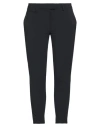 Dondup Woman Pants Midnight Blue Size 32 Polyester, Wool, Elastane In Black