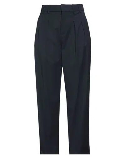Dondup Woman Pants Midnight Blue Size 8 Virgin Wool, Elastane