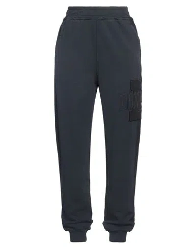Dondup Woman Pants Midnight Blue Size L Cotton