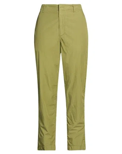 Dondup Woman Pants Military Green Size 25 Cotton