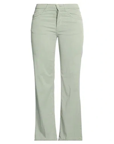 Dondup Woman Pants Military Green Size 28 Lyocell, Cotton, Elastane