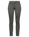 Dondup Woman Pants Military Green Size 30 Viscose, Polyamide, Virgin Wool, Elastane