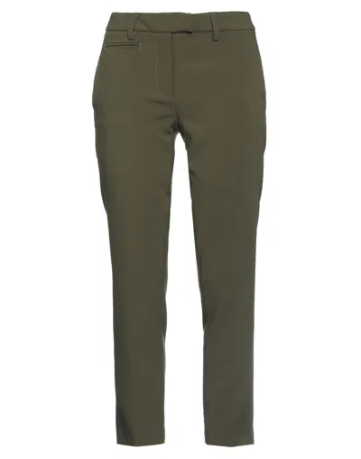 Dondup Woman Pants Military Green Size 31 Polyester, Viscose, Elastane