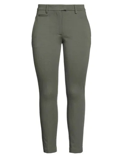 Dondup Woman Pants Military Green Size 31 Viscose, Polyamide, Elastane