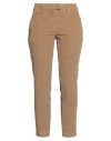 Dondup Woman Pants Mustard Size 28 Cotton, Lyocell, Elastane In Gold