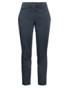 Dondup Woman Pants Navy Size 31 Cotton, Elastane In Navy Blue