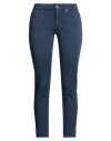 Dondup Woman Pants Navy Size 25 Cotton, Elastomultiester, Elastane