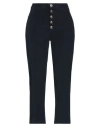 Dondup Woman Pants Navy Size 26 Cotton, Lyocell, Elastane In Navy