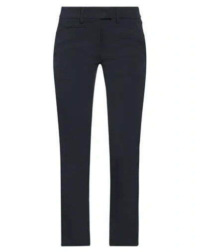 Dondup Woman Pants Navy Size 24 Polyester, Elastane