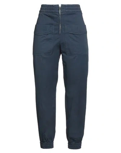 Dondup Woman Pants Navy Size 27 Cotton, Elastane In Blue