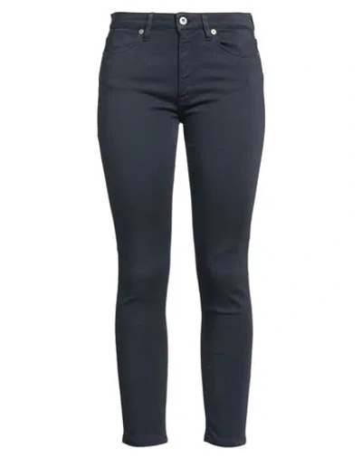 Dondup Woman Pants Navy Size 29 Cotton, Elastomultiester, Elastane