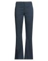 Dondup Woman Pants Navy Size 30 Cotton, Elastane In Blue