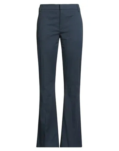 Dondup Woman Pants Navy Size 30 Cotton, Elastane In Blue